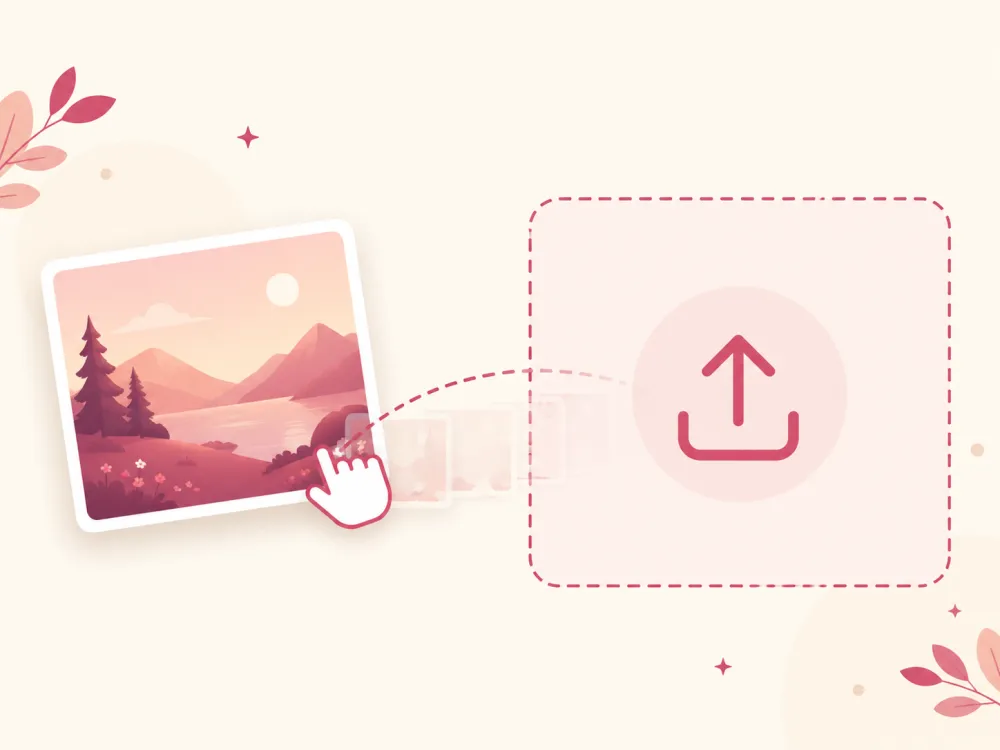 Step 1 — upload your photo to the AI art style transfer tool