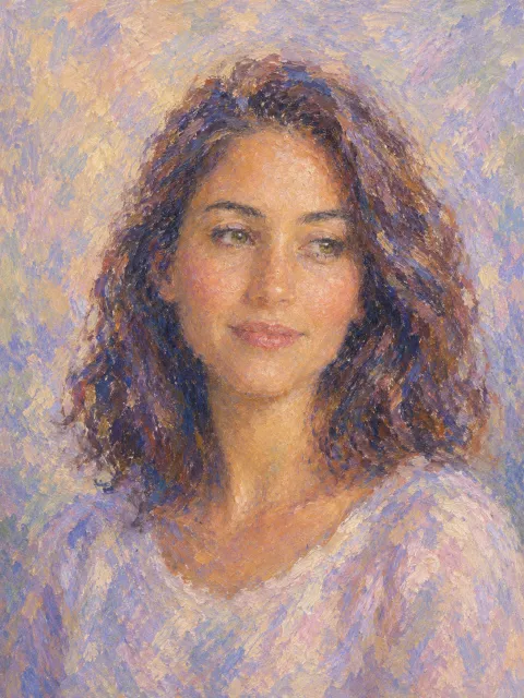 Monet art style