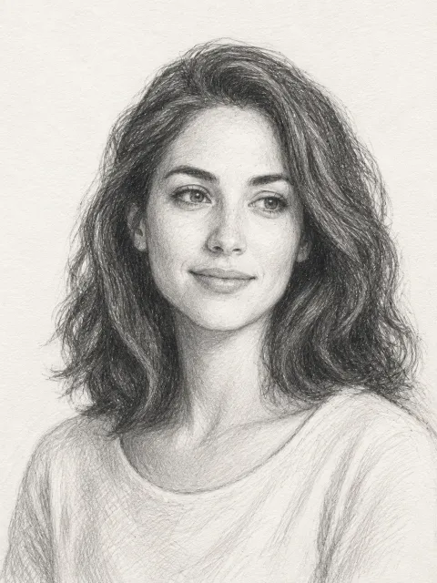 Pencil Sketch art style