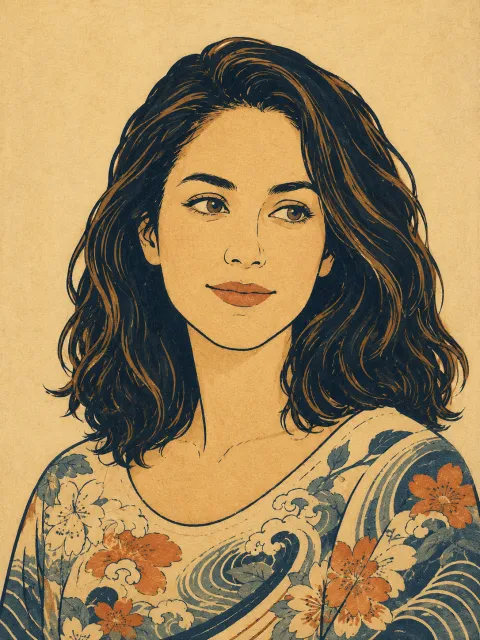 Ukiyo-e art style