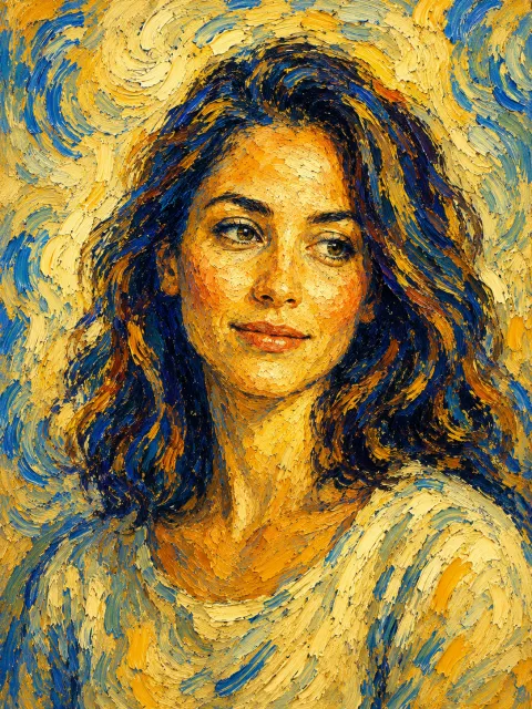 Van Gogh art style