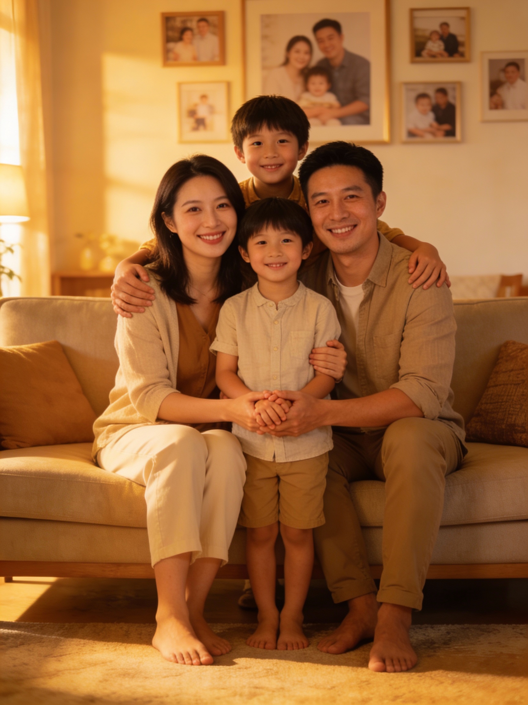 Family Portrait group photo style preview