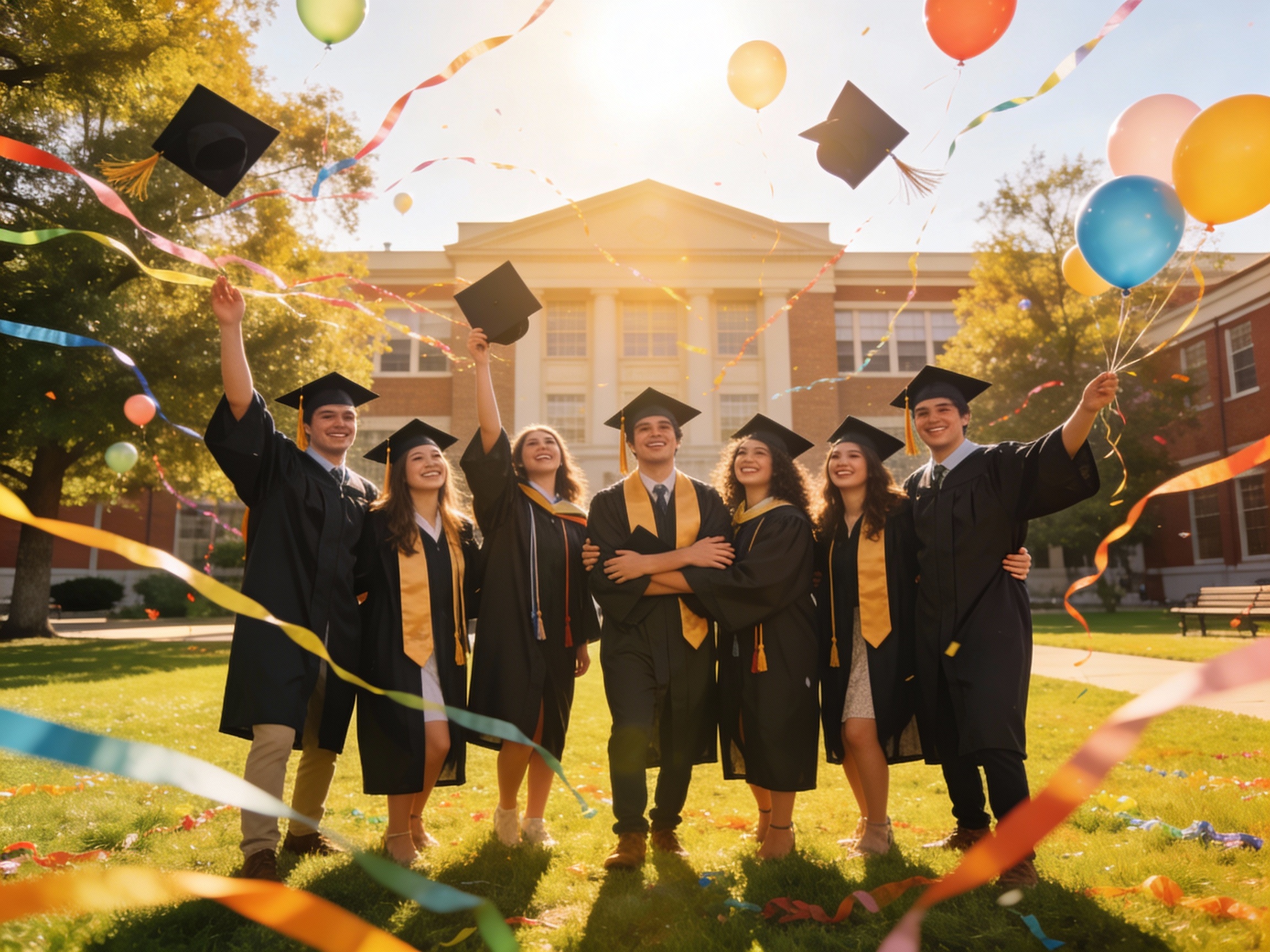 Graduation Photo group photo style preview