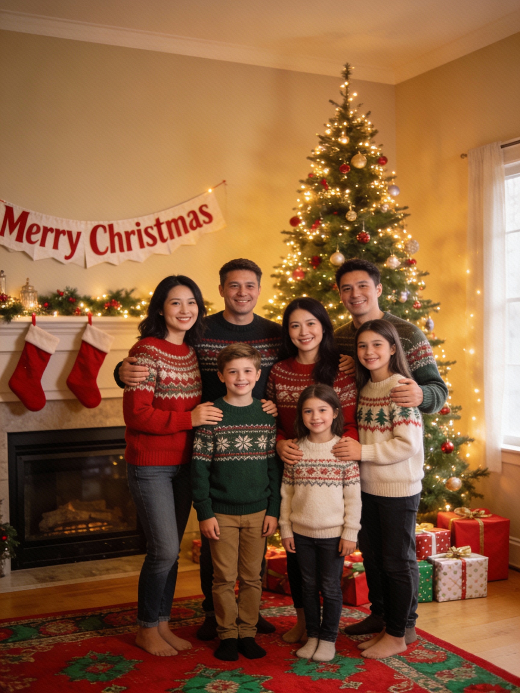 Holiday Group group photo style preview