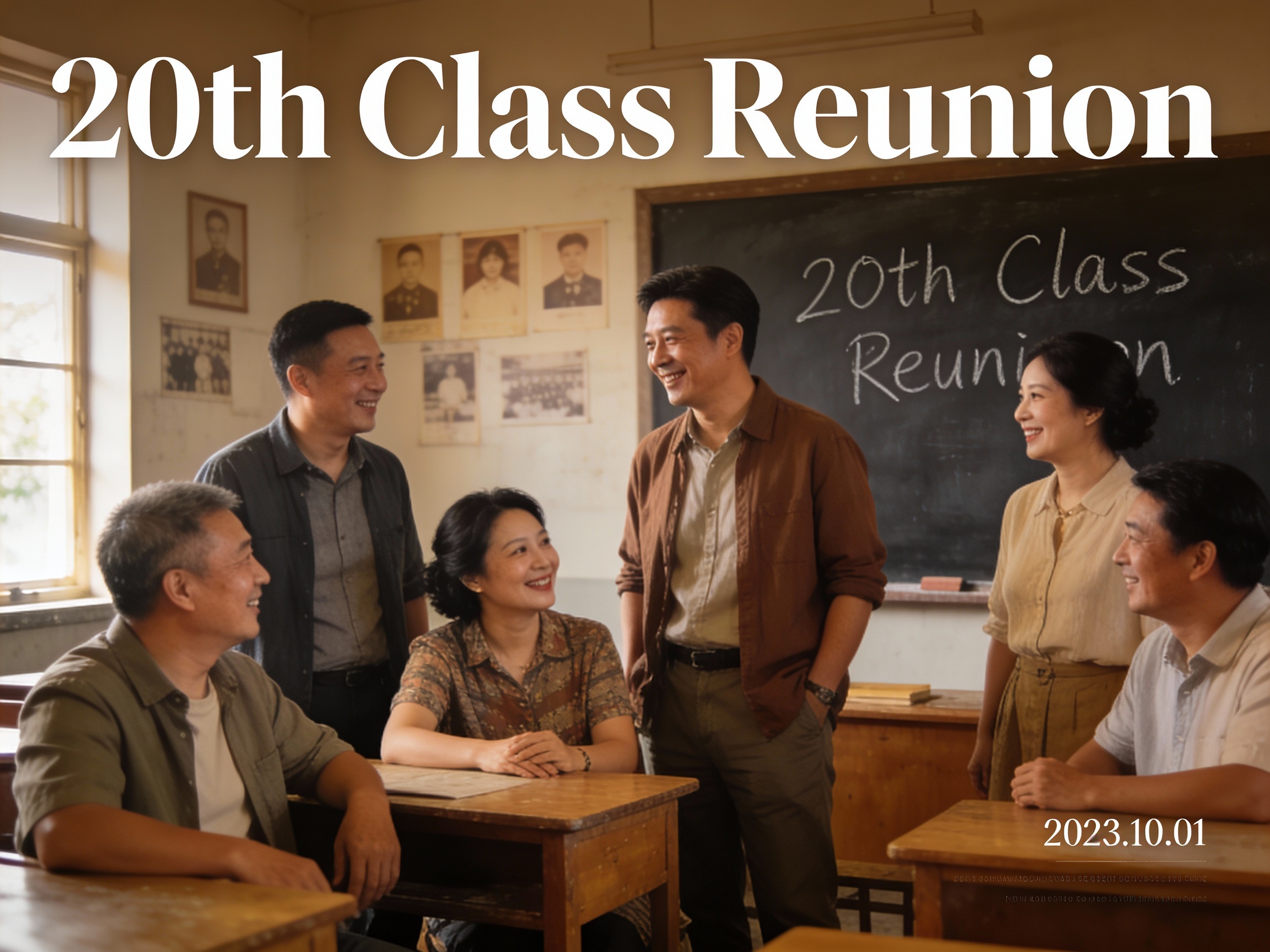 Reunion Photo group photo style preview