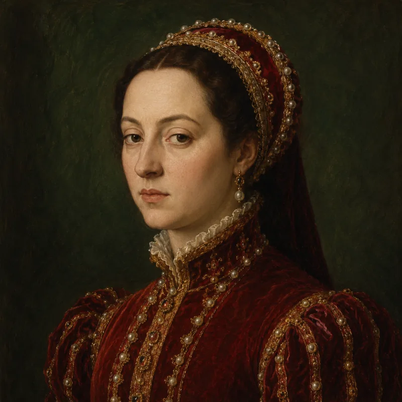 AI Time Travel Photo Renaissance — oil-painting royalty portrait