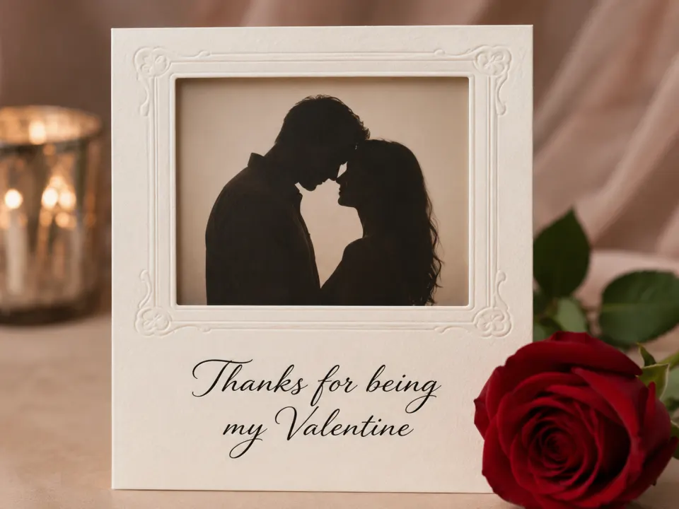 Step 2 — picking an elegant floral Valentine card style in the AI Valentine Card Maker style picker dialog