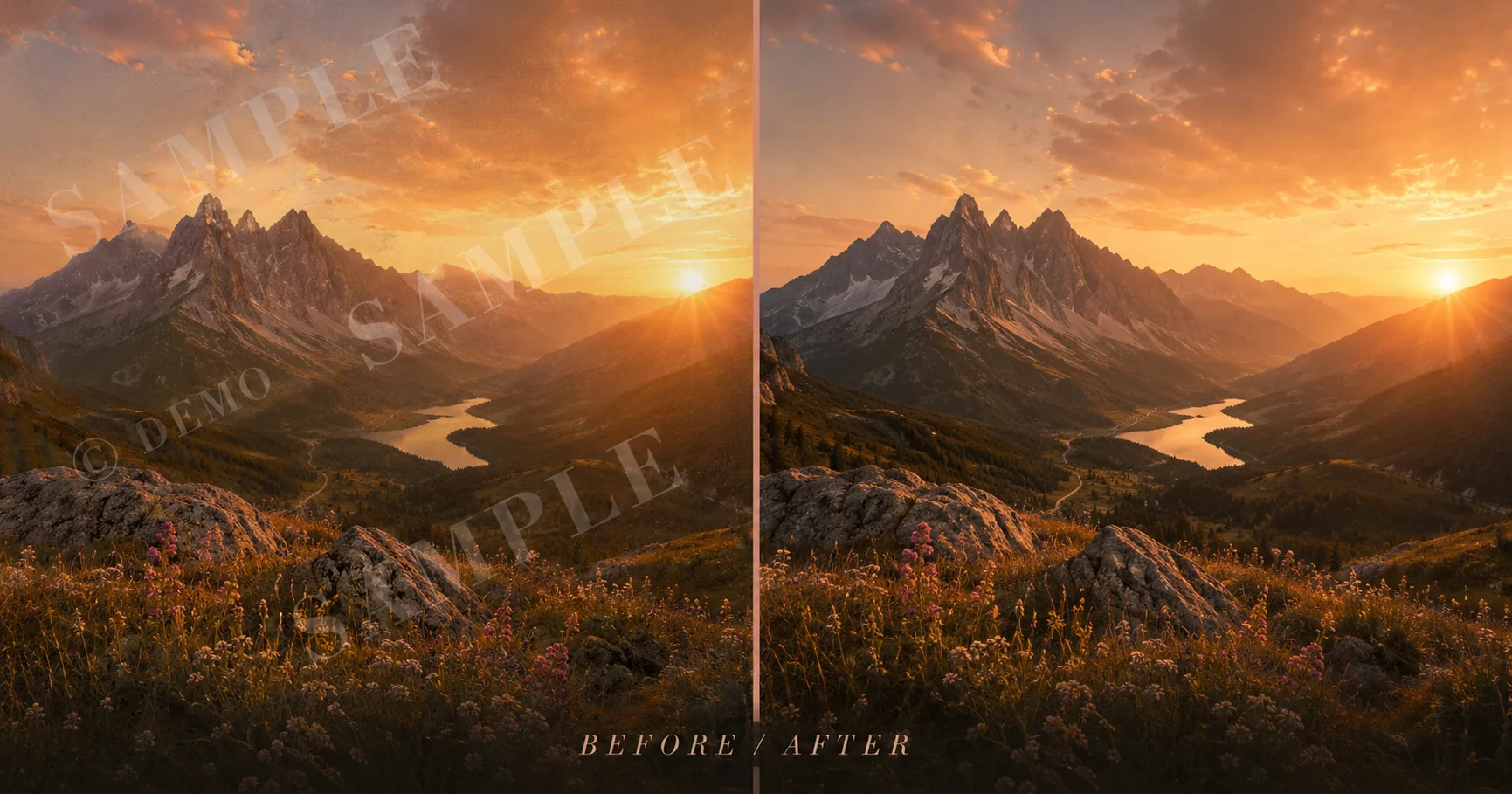 AI watermark remover preview