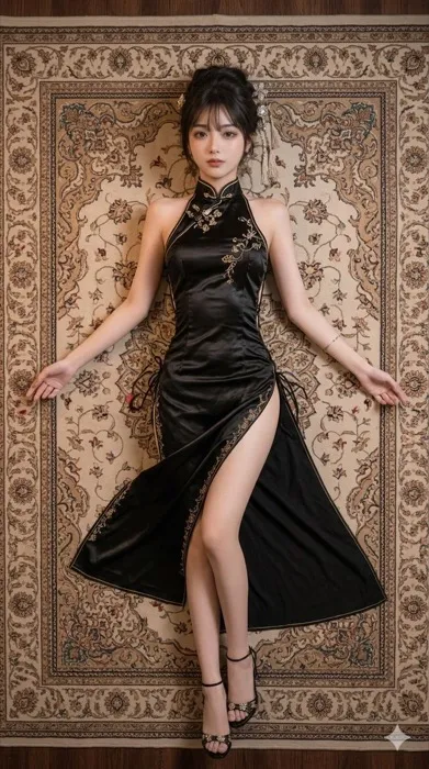 GPT Image 2 sample — lazy supine relaxing fashion pose