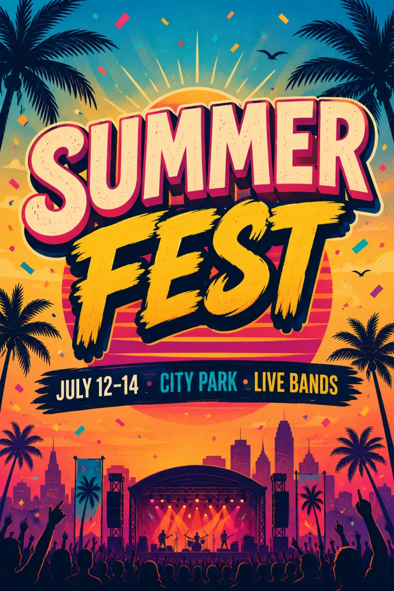 Event poster