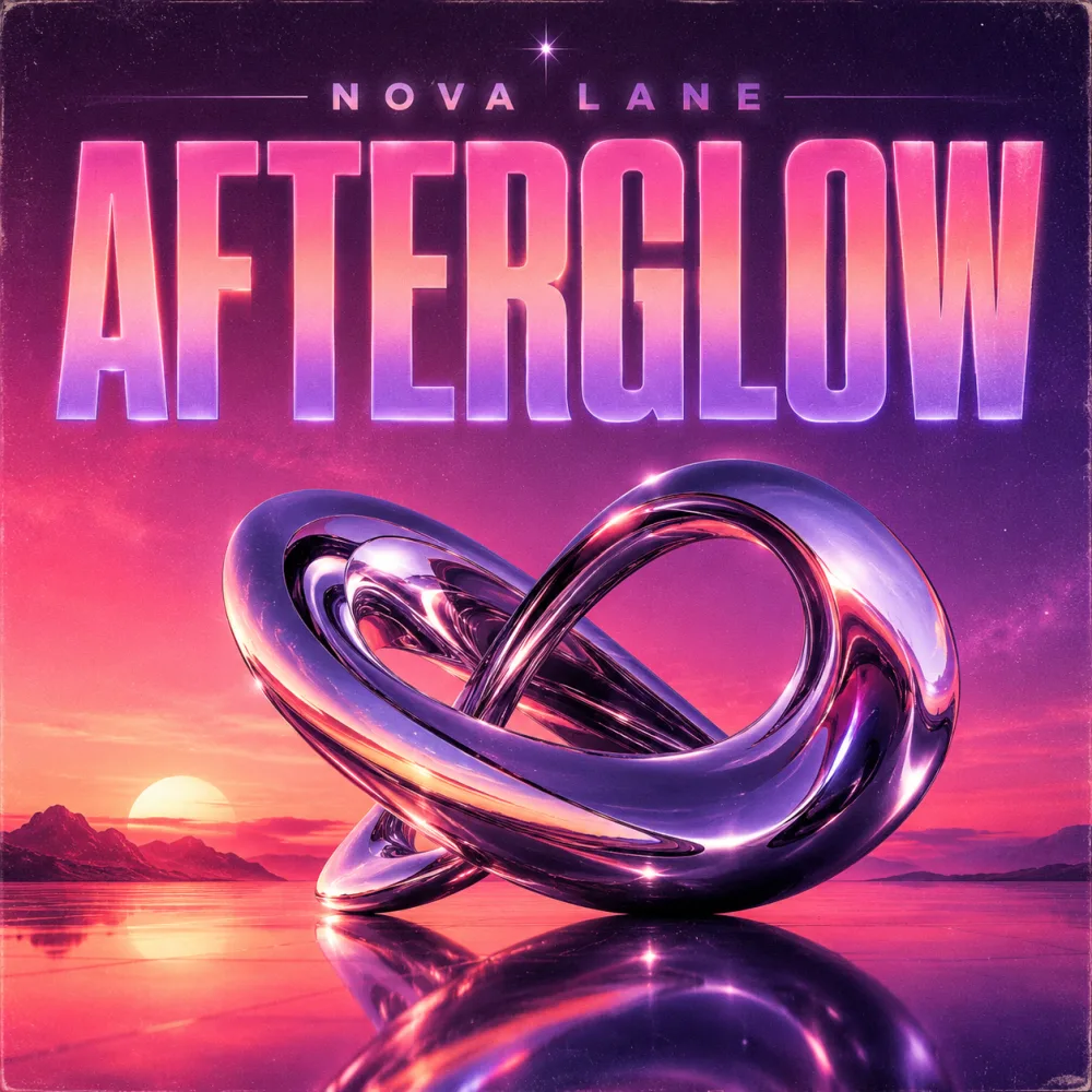 Ideogram 4.0 sample — Afterglow album cover
