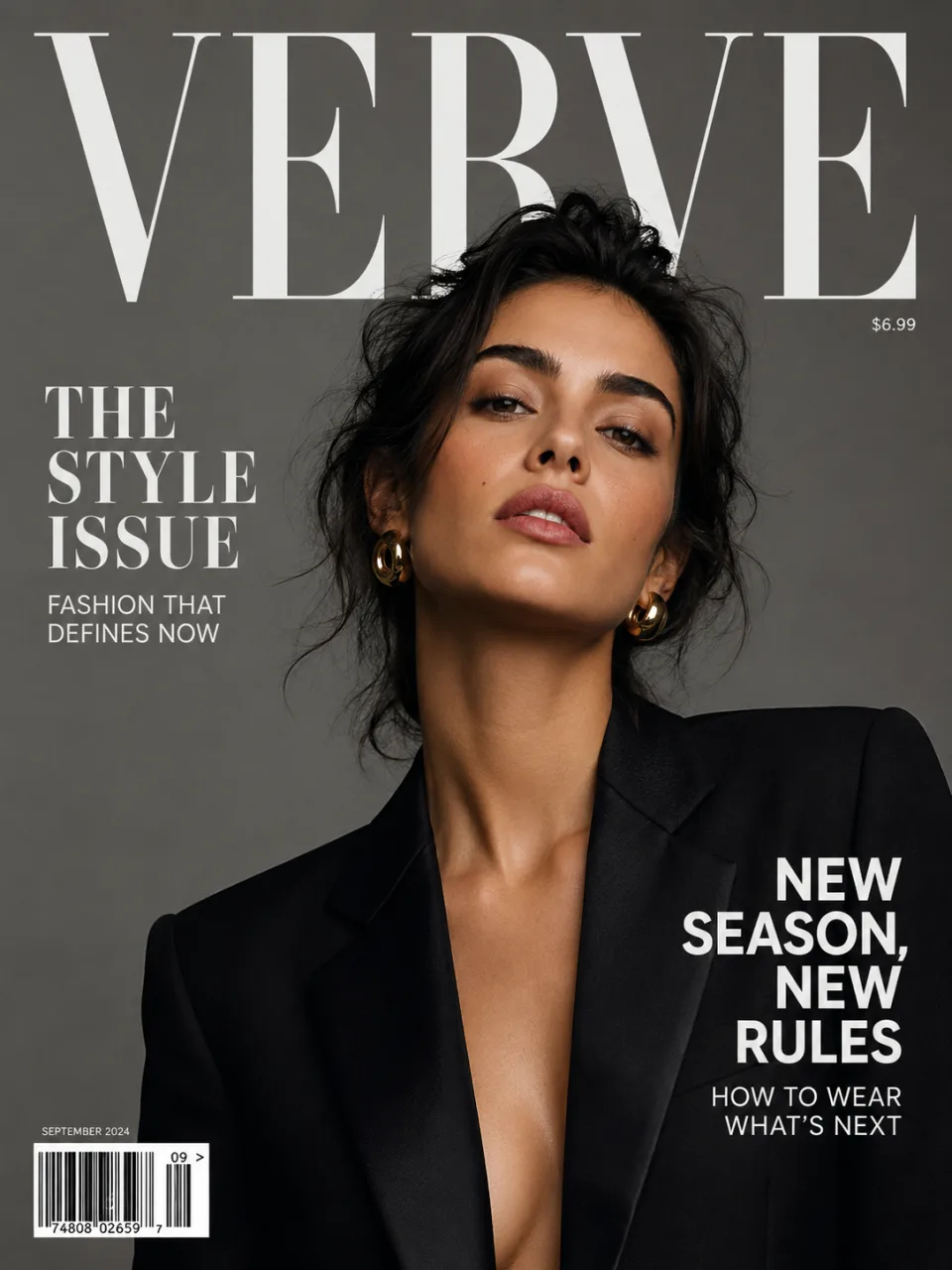 Ideogram 4.0 sample — Verve magazine cover