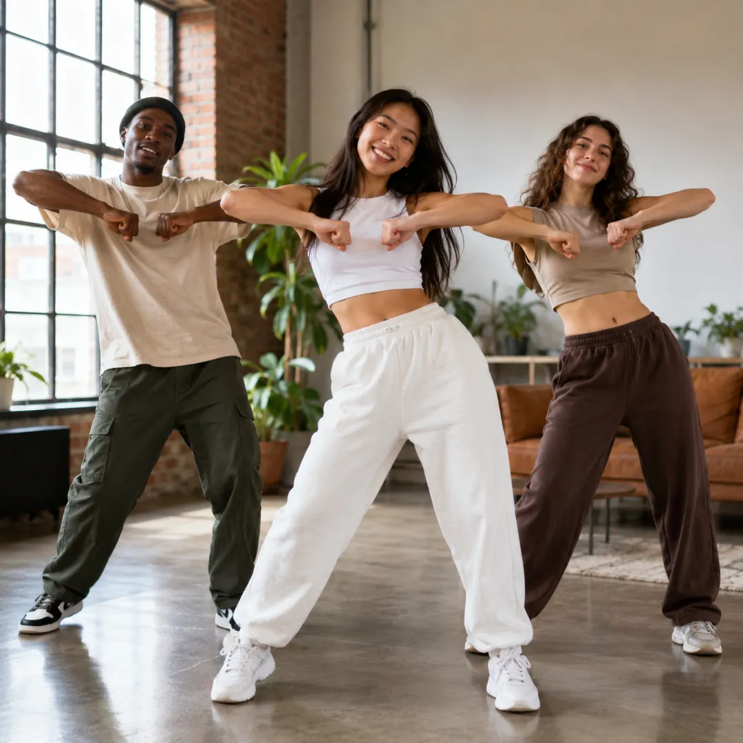 Kling 3.0 Motion Control use case — multiple characters performing synchronized motion