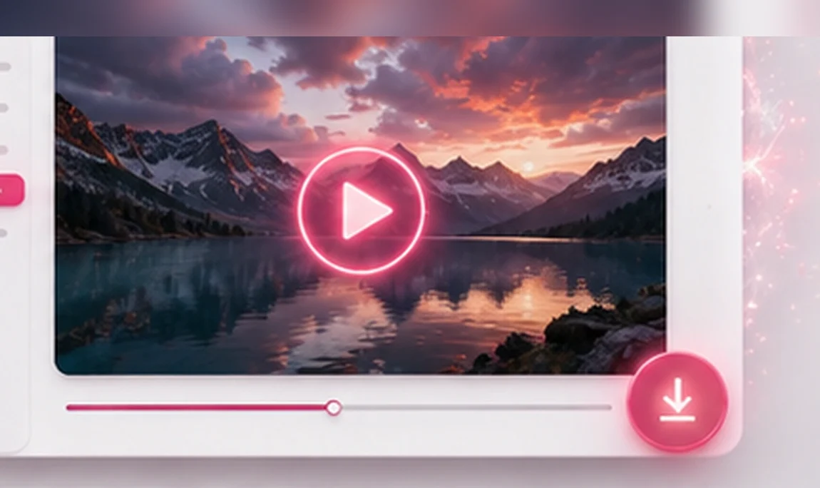 Step 3 — generating and downloading a Kling 3.0 Turbo video