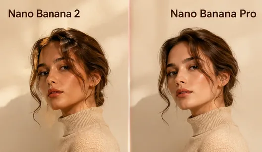 Nano Banana 2 vs Nano Banana Pro image quality comparison