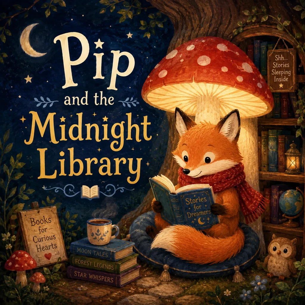 Nano Banana Pro example — a children's book illustration with a clear title line