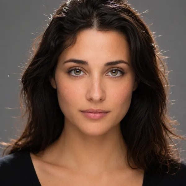 AI face swap — a studio portrait headshot ready for a face swap