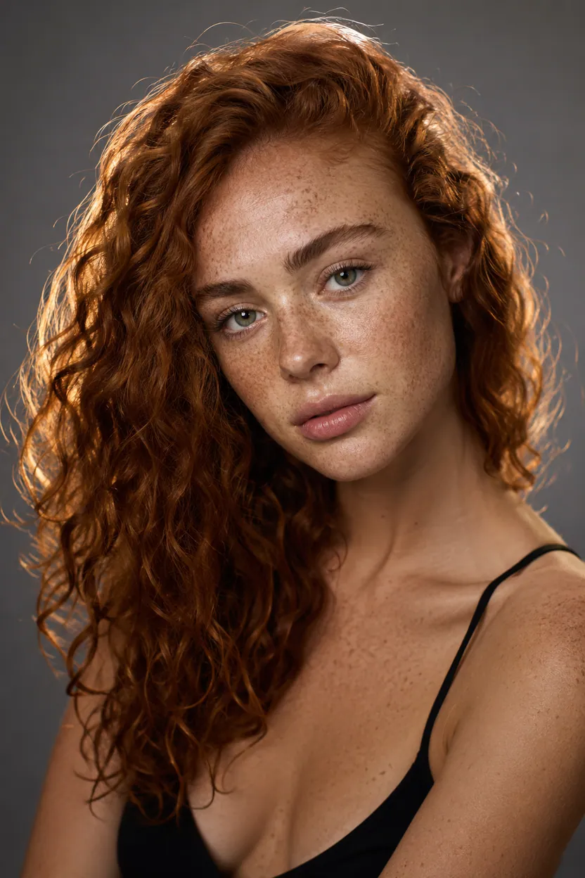 Seedream 4.5 sample — photorealistic studio portrait with consistent facial detail