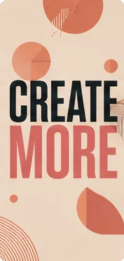 Seedream 5 typographic poster with bold legible lettering