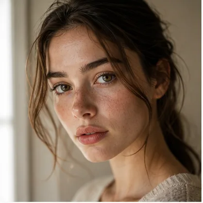 Z Image Turbo use case — photorealistic portrait with natural light